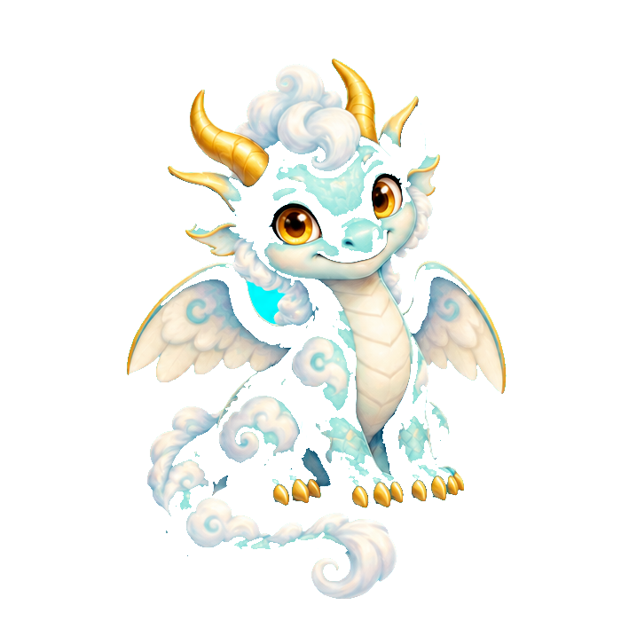 River, the friendly turquoise dragon